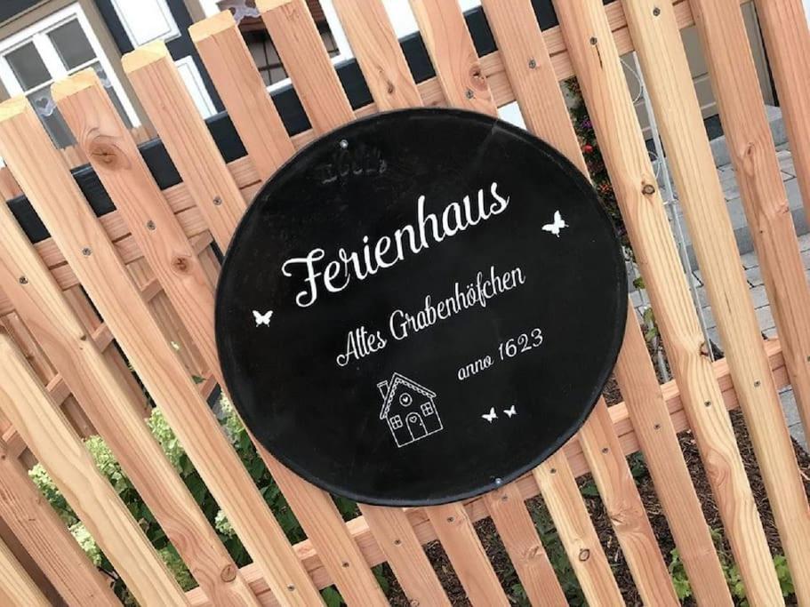 Altes Grabenhoefchen - 5 Sterne Ferienhaus Sondheim Εξωτερικό φωτογραφία